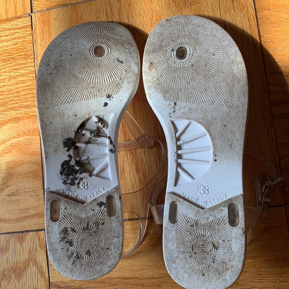 Burberry rubber sandals - Picture 3 of 4